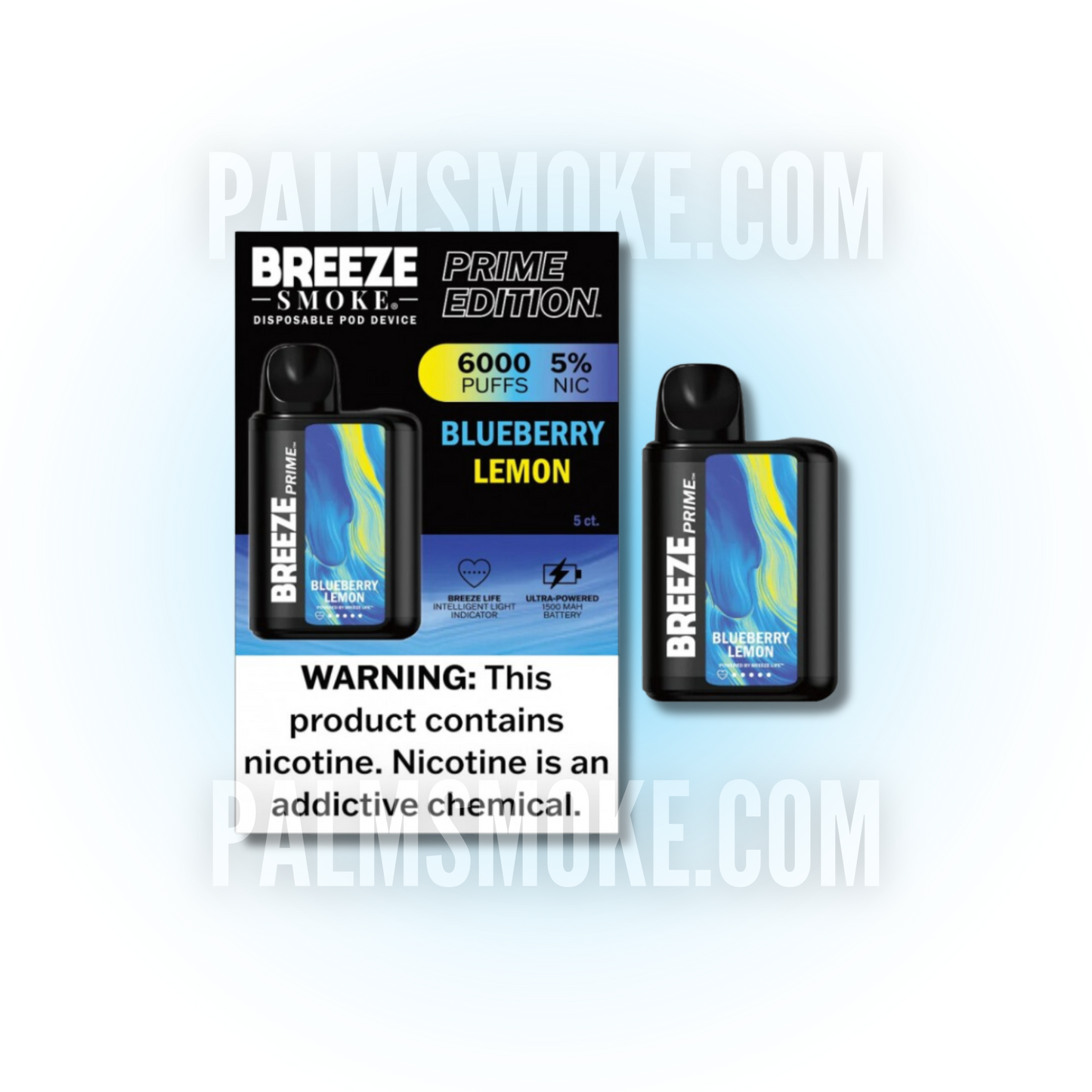 BREEZE VAPE BLUEBERRY LEMON