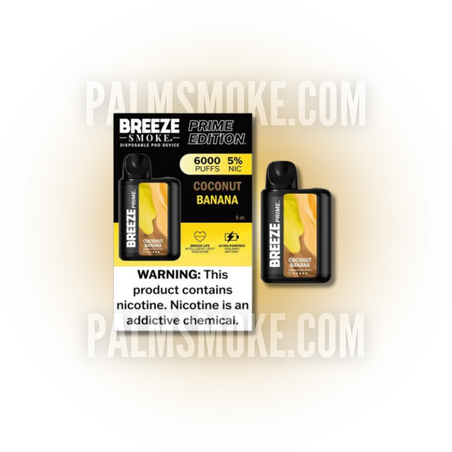 BREEZE VAPE COCONUT BANANA