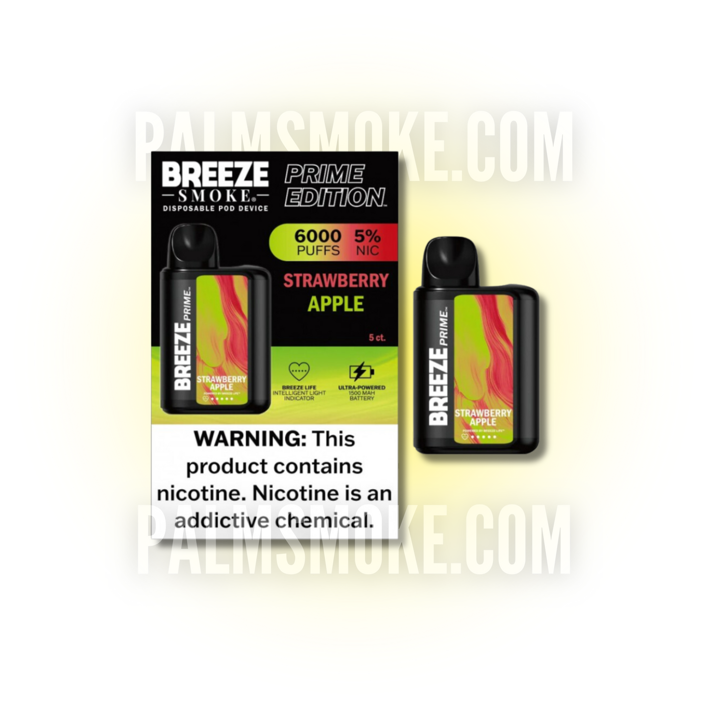 BREEZE VAPE STRAWBERRY APPLE