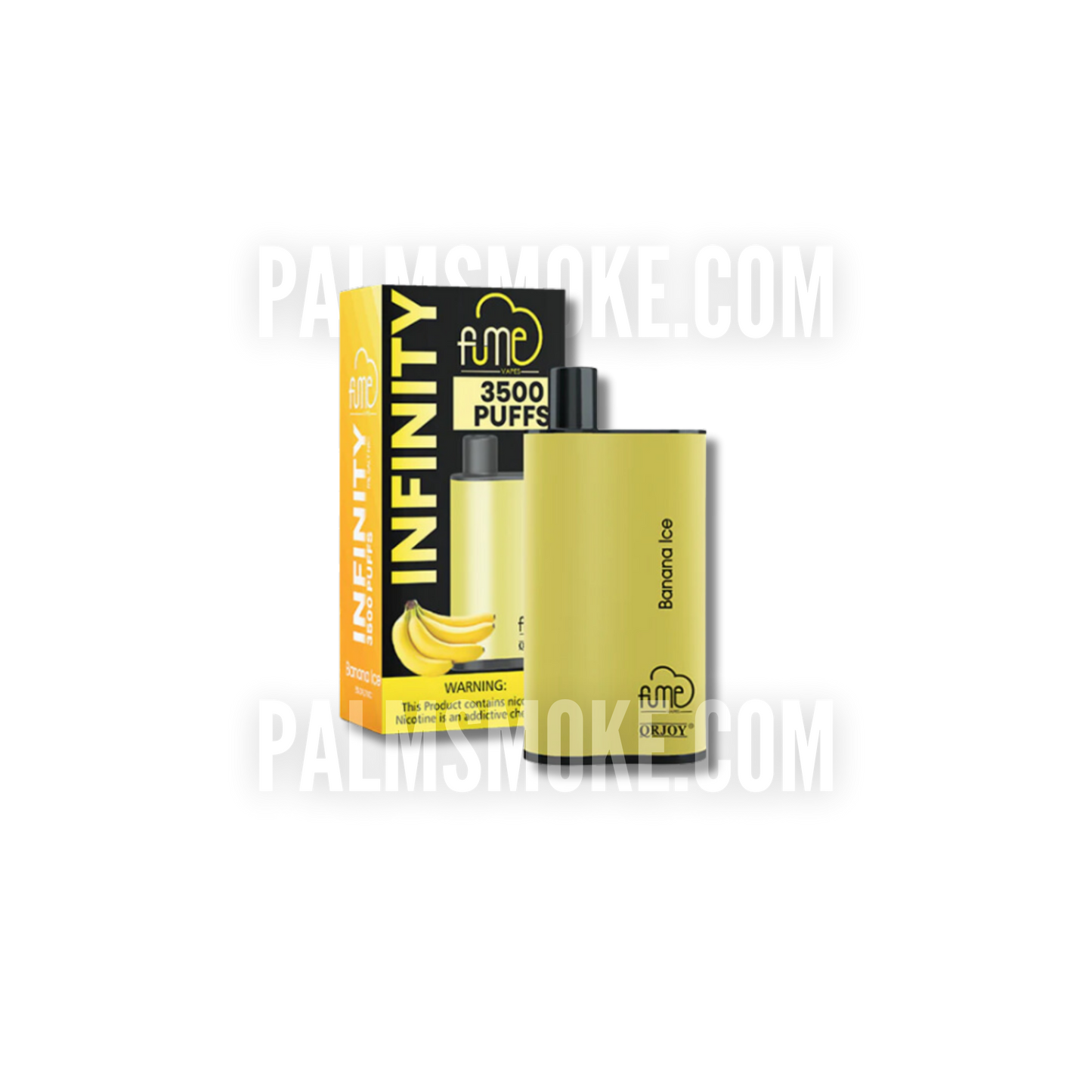 Fume Infinity 3500 Banana Ice π¬οΈπ¨