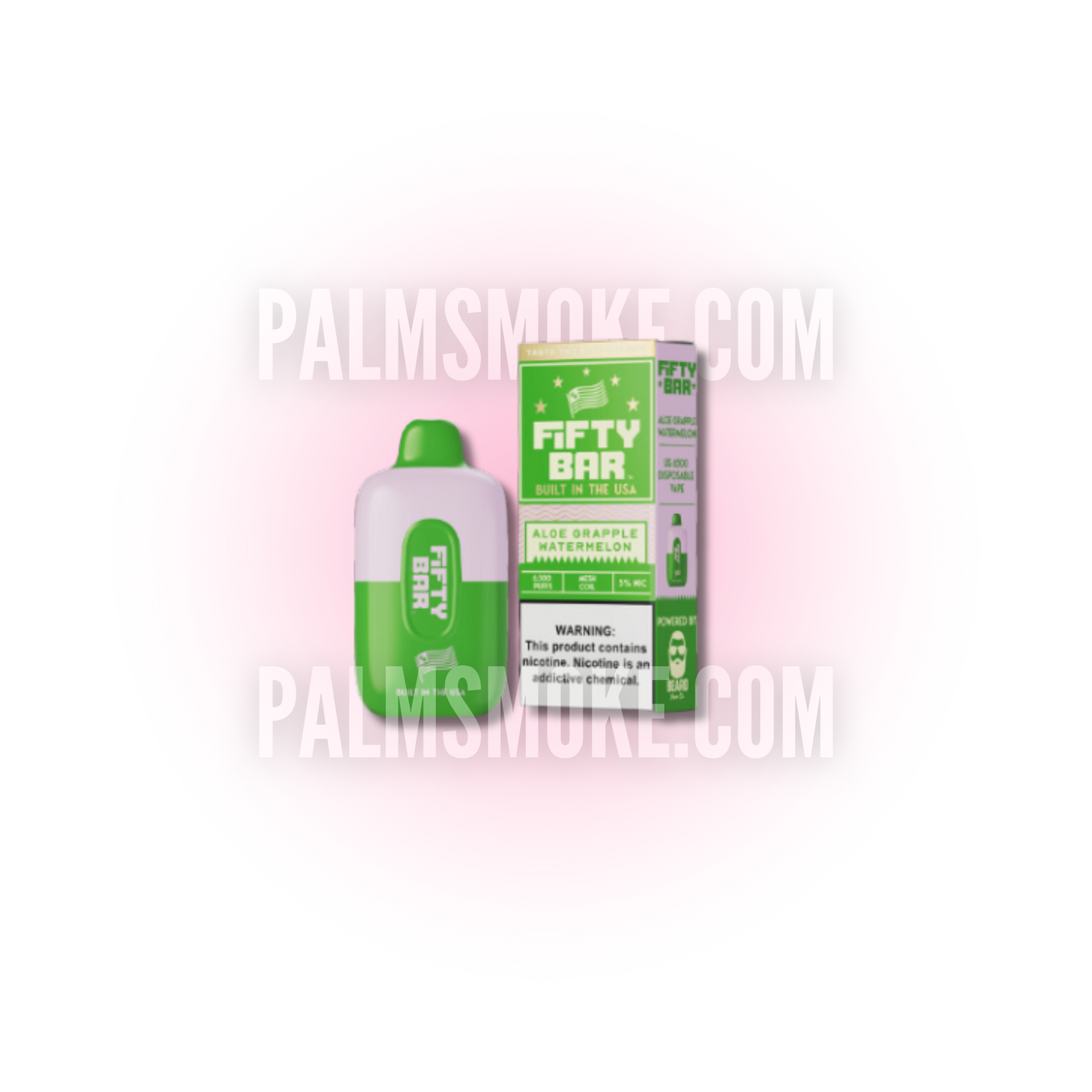 FIFTY BAR VAPE 6000 ALOE GRAPPLE WATERMELON β¨