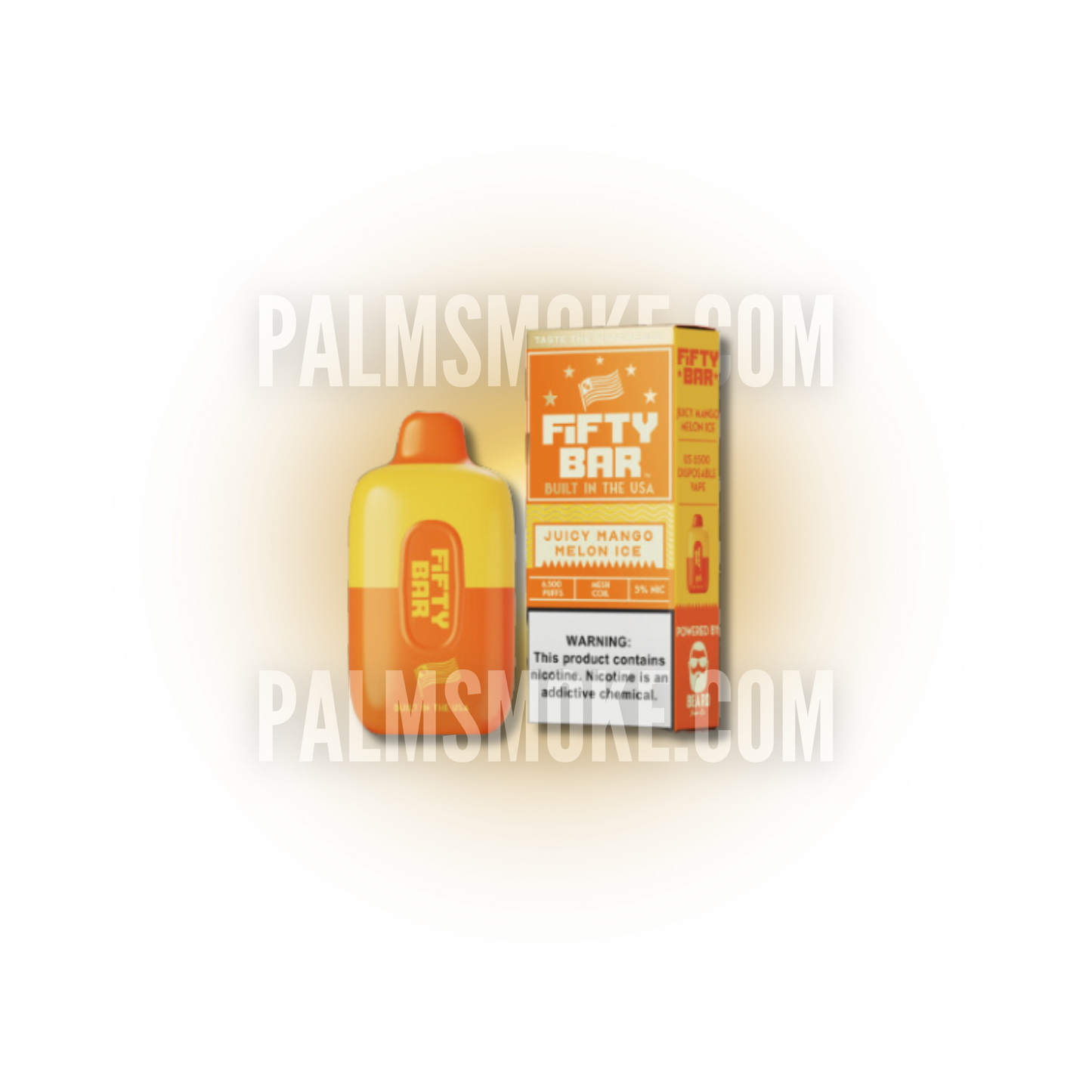 FIFTY BAR VAPE 6000 JUICY MANGO MELON ICE β¨