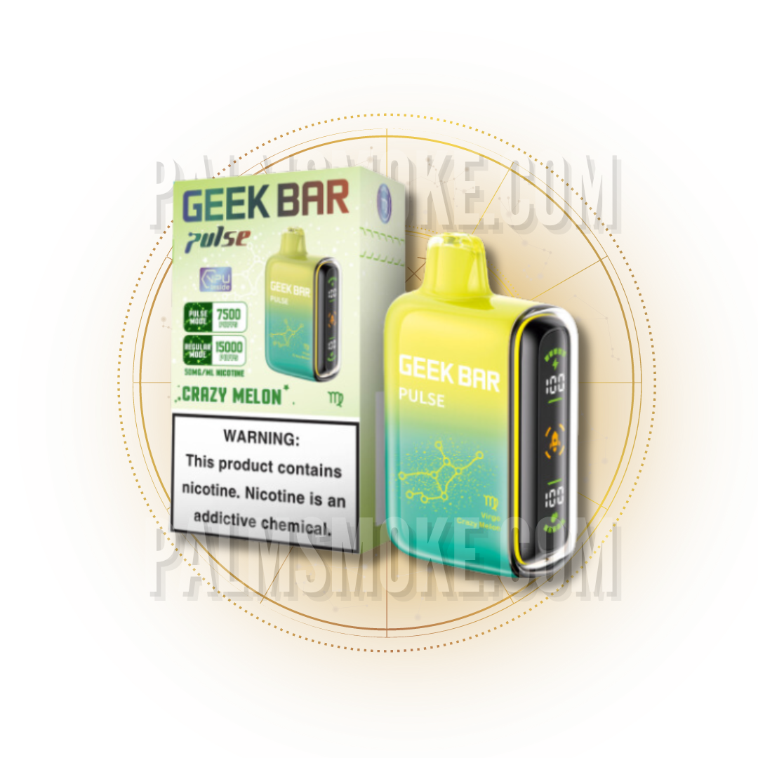GEEK BAR PULSE 15000 PUFFS CRAZY MELON 🚀💨