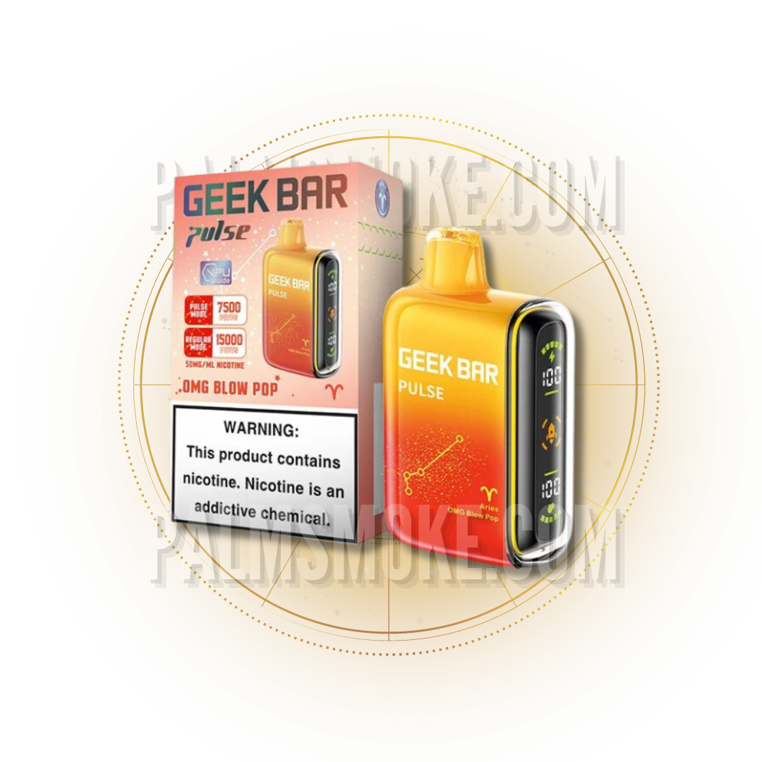 GEEK BAR PULSE 15000 PUFFS OMG BLOW POP 🚀💨