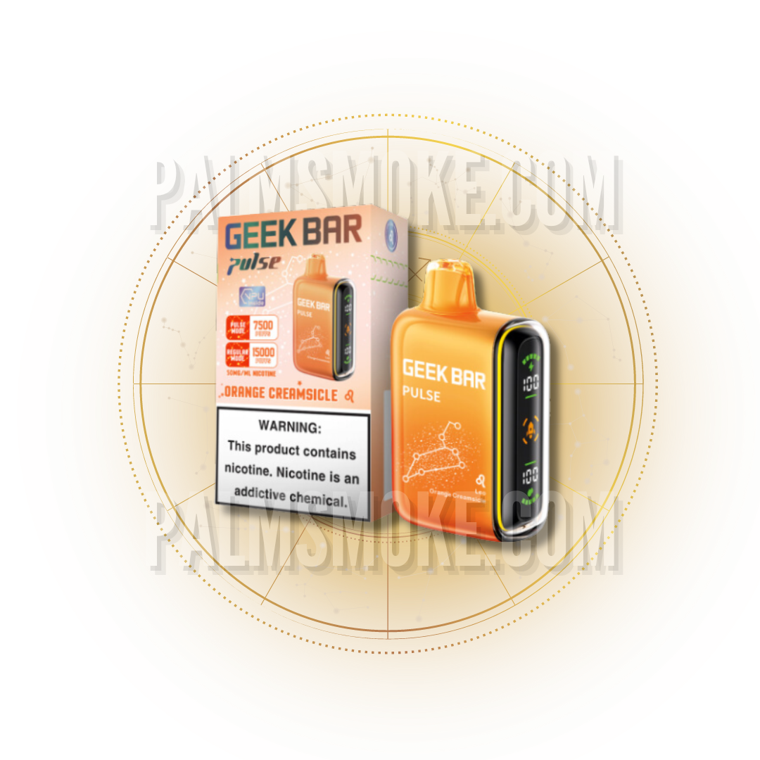 GEEK BAR PULSE 15000 PUFFS ORANGE CREAMSICLE 🚀💨