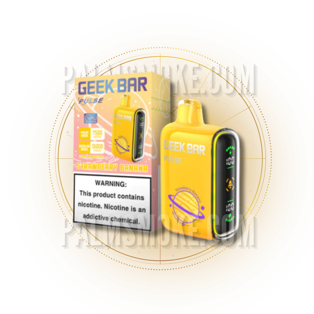 GEEK BAR PULSE 15000 PUFFS STRAWBERRY BANANA 🚀💨