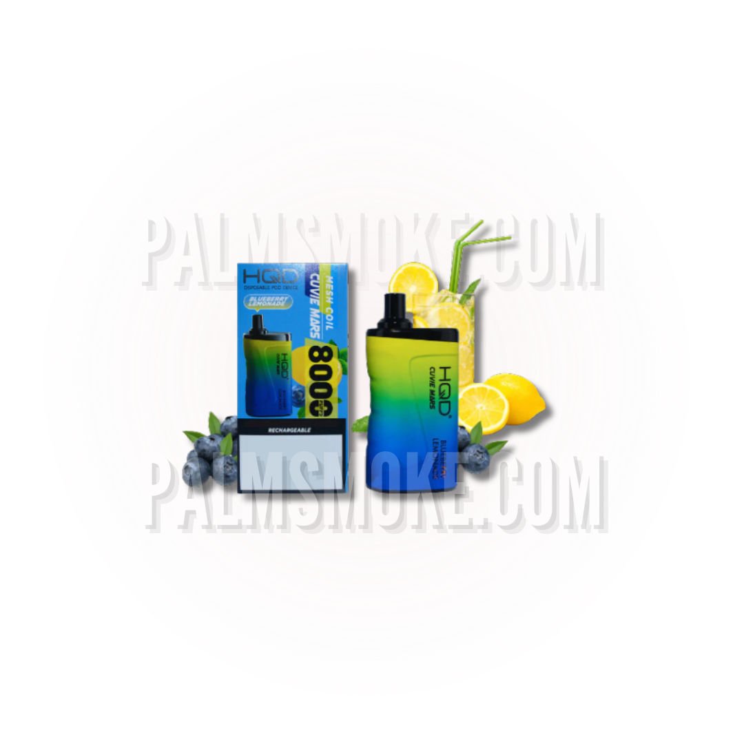 HQD Cuvie Mars Disposable Vape β 8000 Puffs of Lime Passion Fruit Bliss ππ