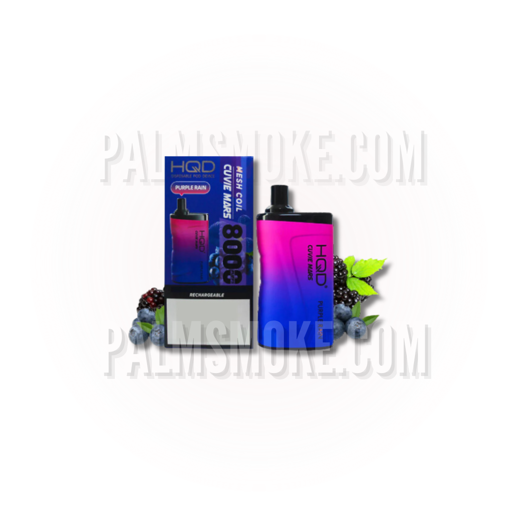 HQD Cuvie Mars Disposable Vape β 8000 Puffs of Lime Passion Fruit Bliss ππ