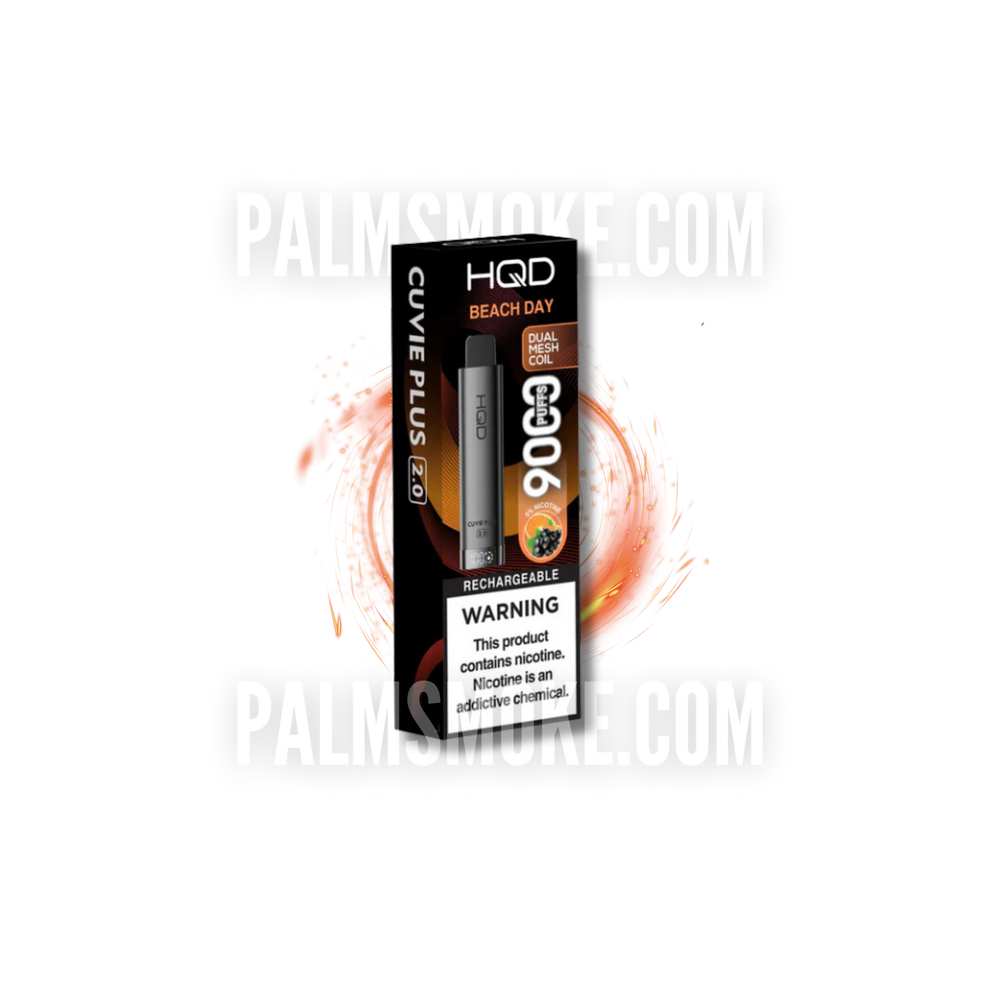 HQD CUVIE PLUS 2.0 DISPOSABLE 9000 PUFFS BEACH DAY ā”