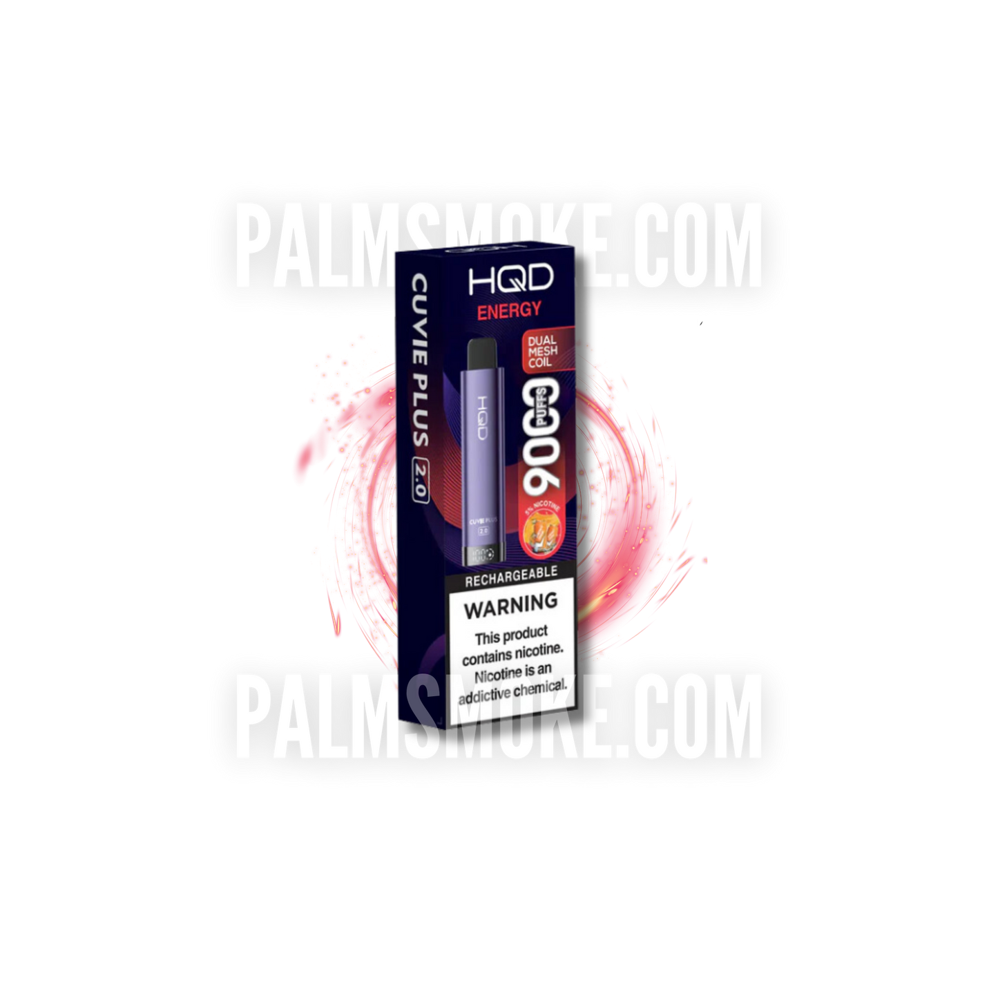 HQD CUVIE PLUS 2.0 DISPOSABLE 9000 PUFFS ENERGY ā”