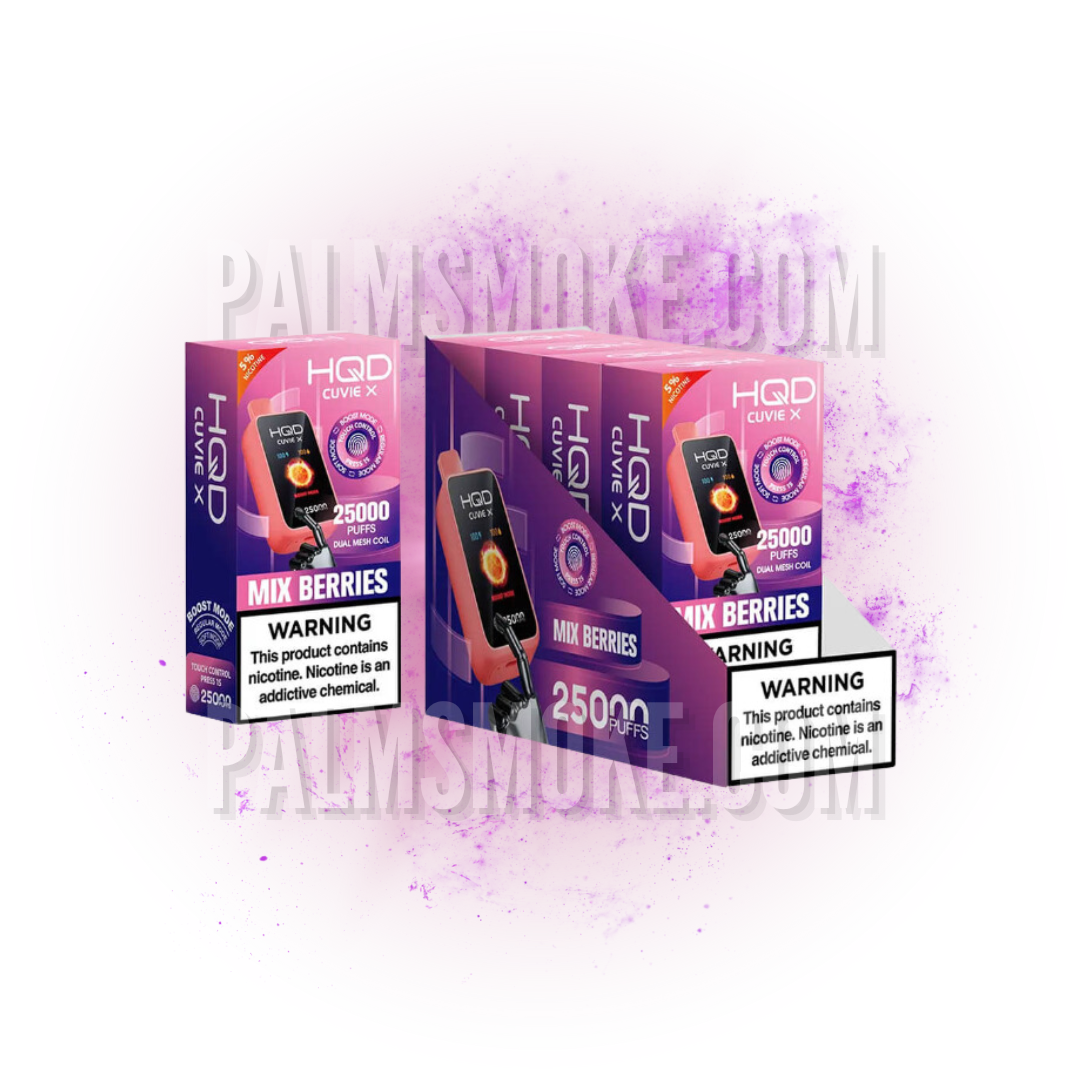 HQD Cuvie X Disposable Vape – 25,000 Puffs of Pure Vaping Power 🚀💨