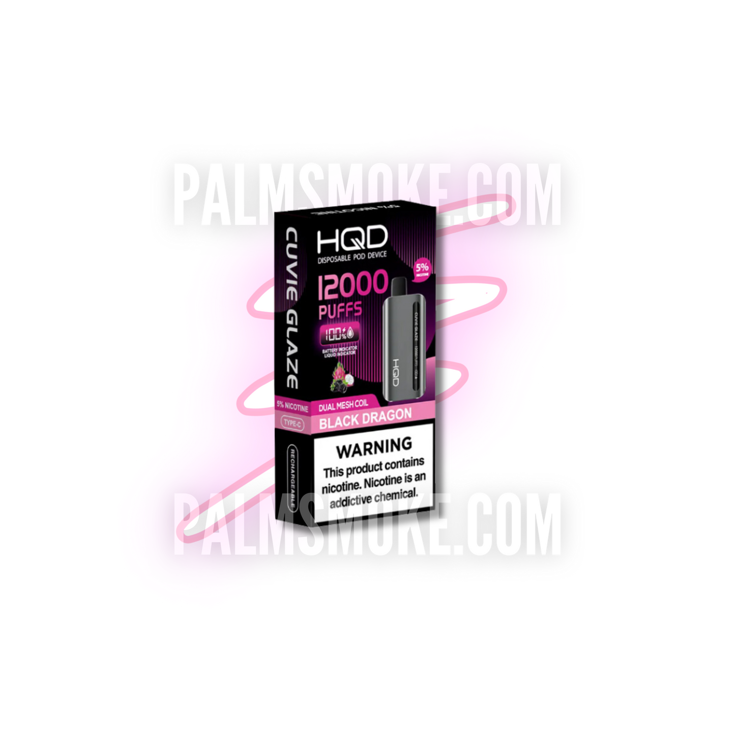 HQD Glaze Disposable Vape β 12,000 Puffs of Smart Vaping ππ¨