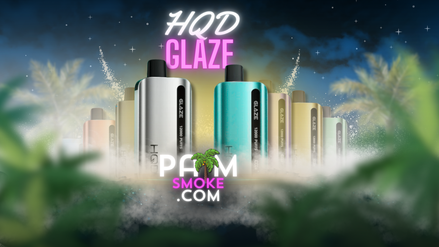 HQD GLAZE 12000 PUFFS | DISPOSABLE 🌬️💨✨