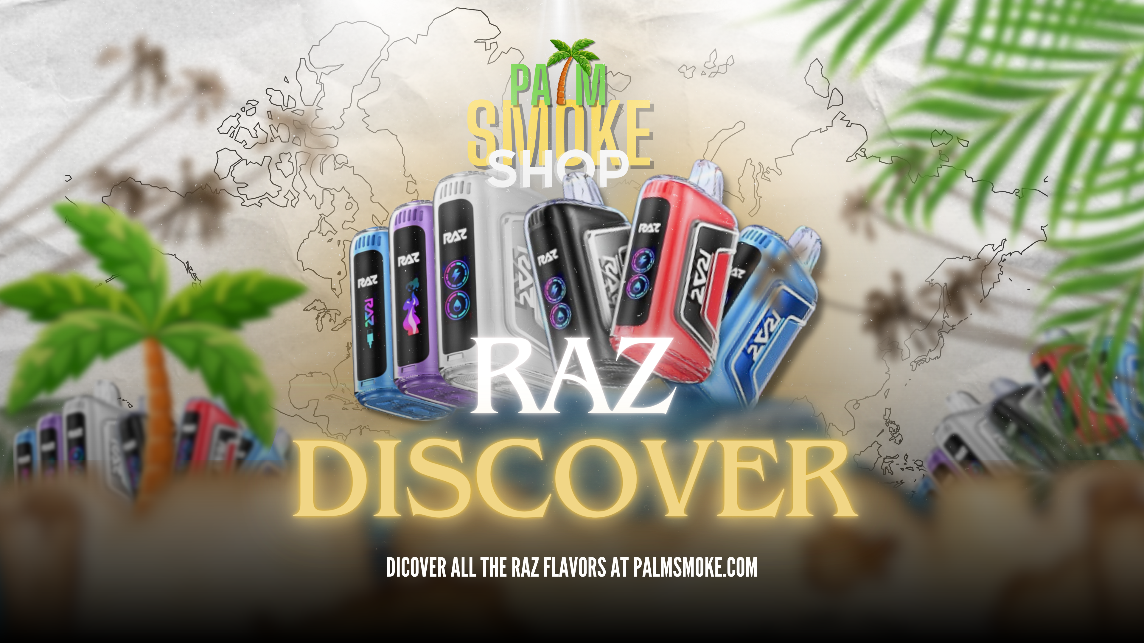 PALM SMOKE SHOP | FUME | ELF | HQD & TOP VAPES
– PALM TECH