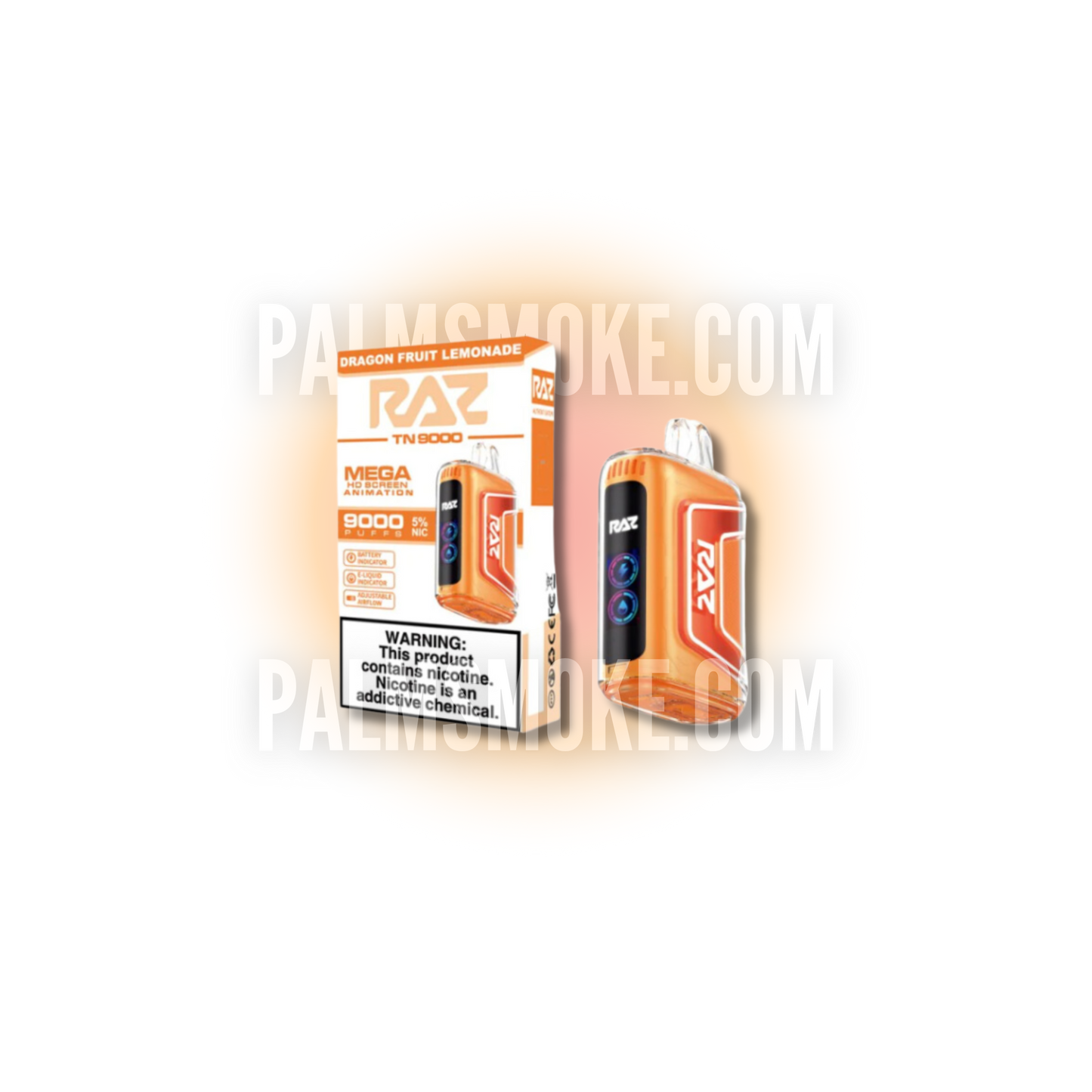 RAZ VAPE 9000 DRAGON FRUIT LEMONADE