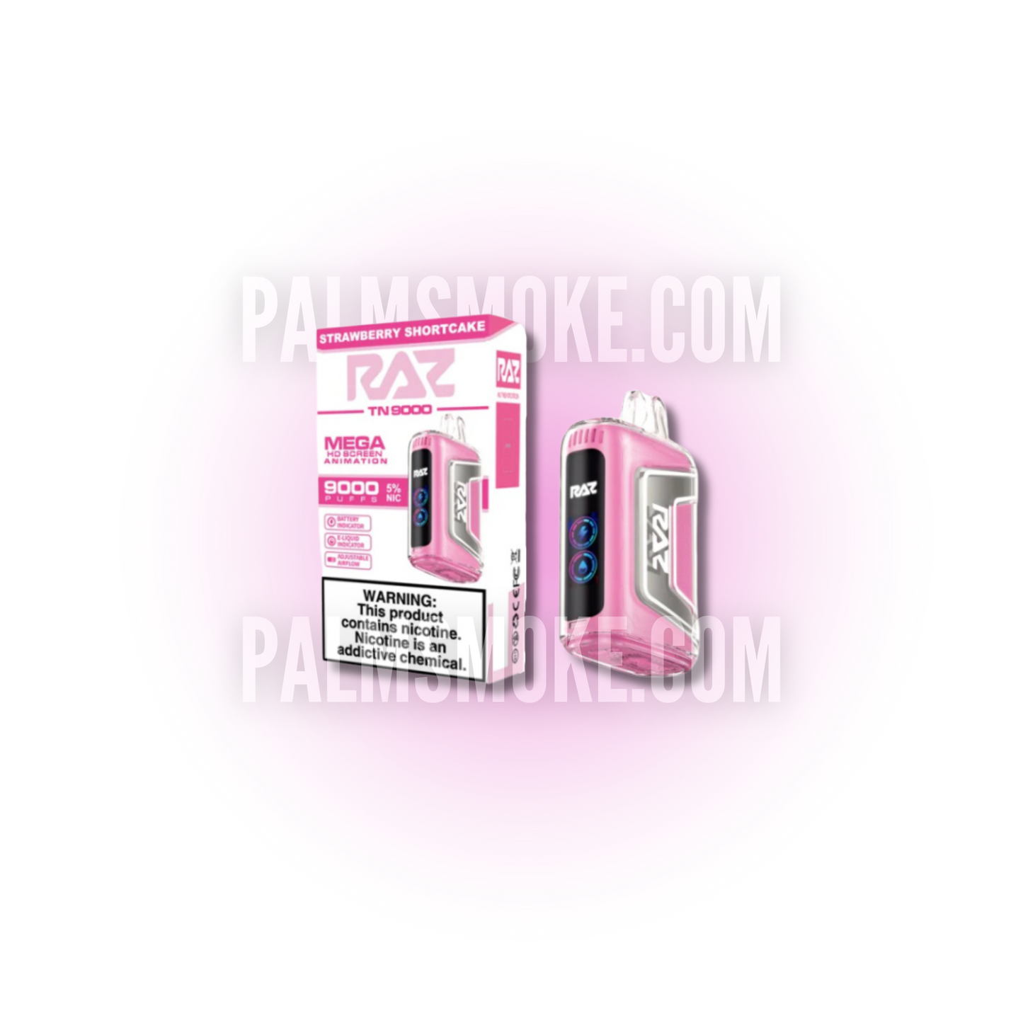 RAZ VAPE 9000 STRAWBERRY SHORTCAKE