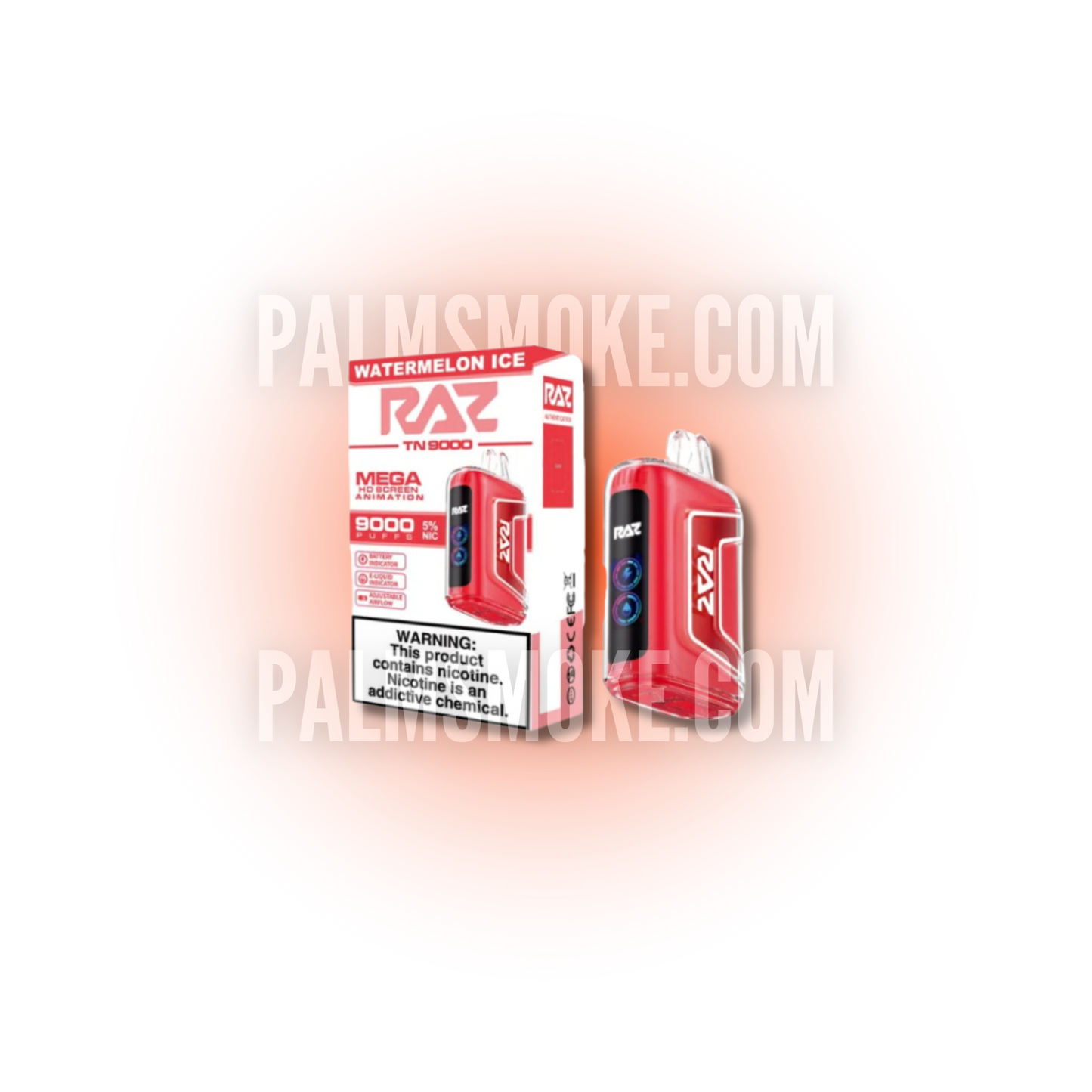 RAZ VAPE 9000 WATERMELON ICE