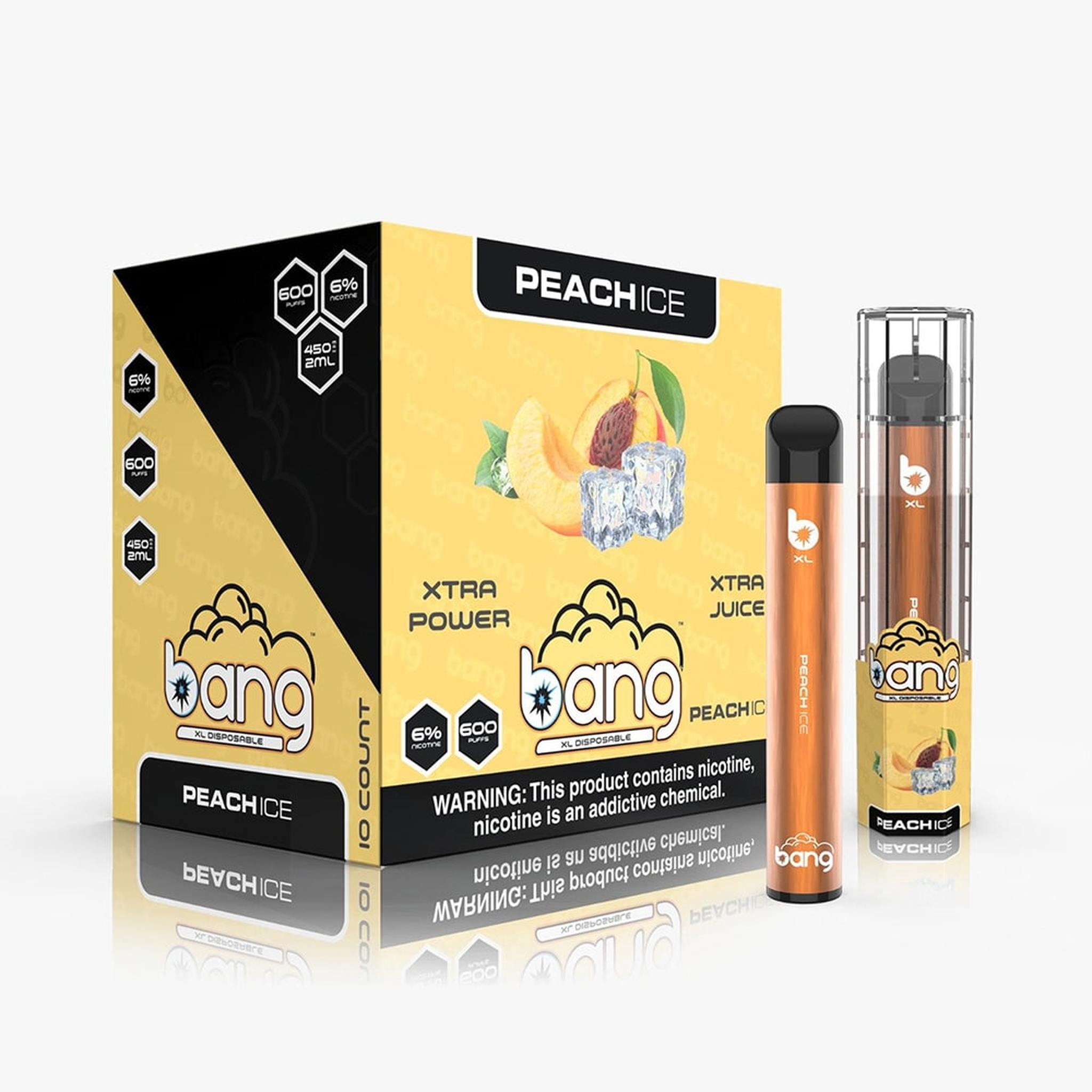 Bang XXL - peach ice PALM TECH Bang XXL - peach ice PALM TECH