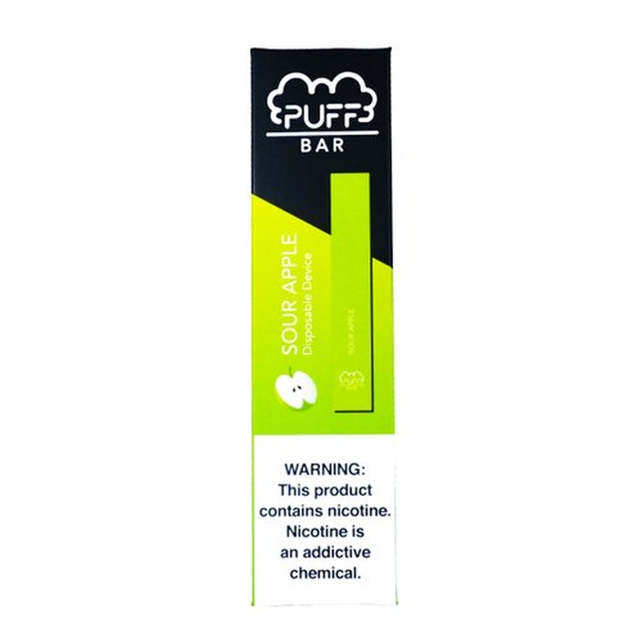 Puff Bar Sour Apple Disposable Device