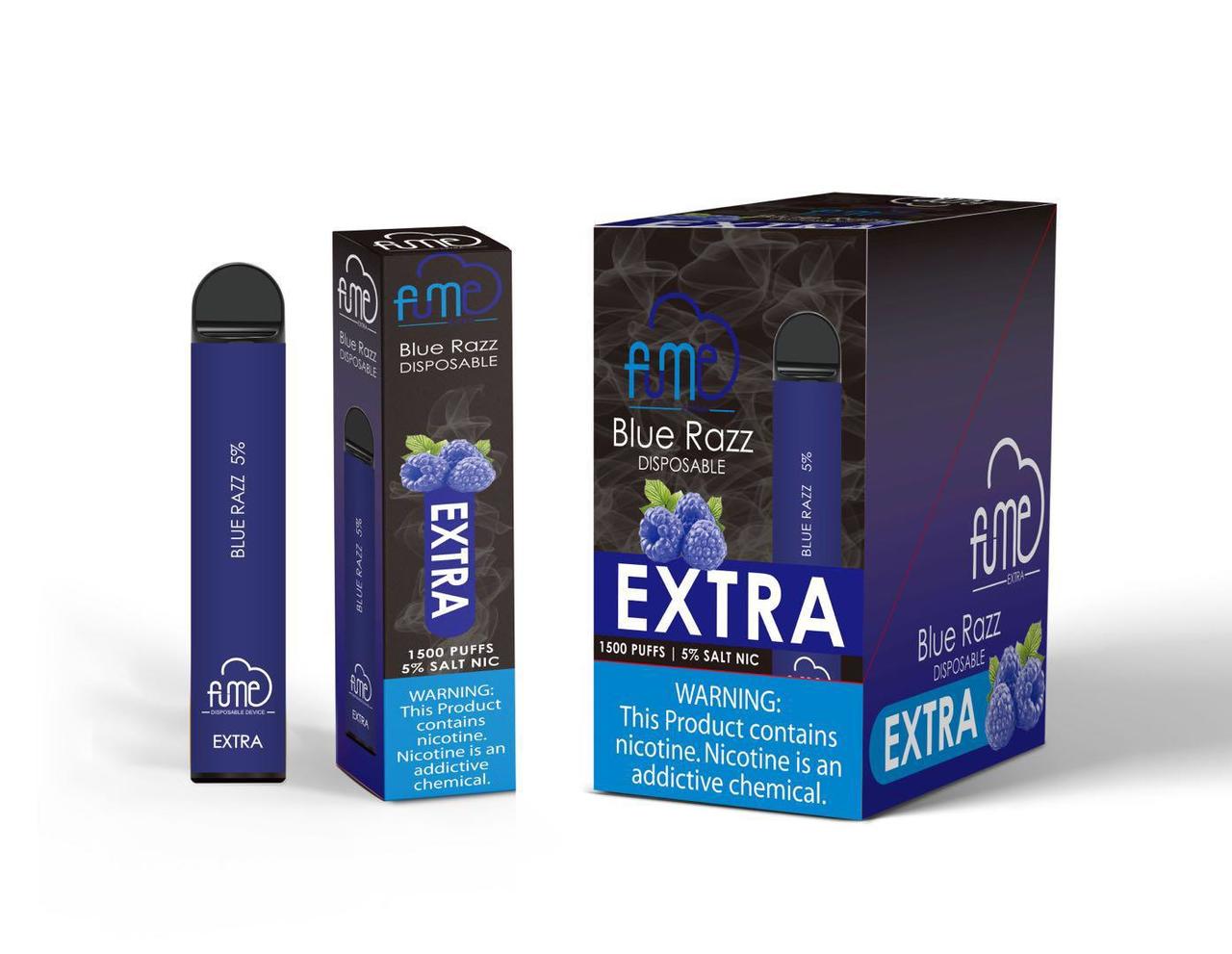 FUME EXTRA DISPOSABLES - BLUE RAZZ