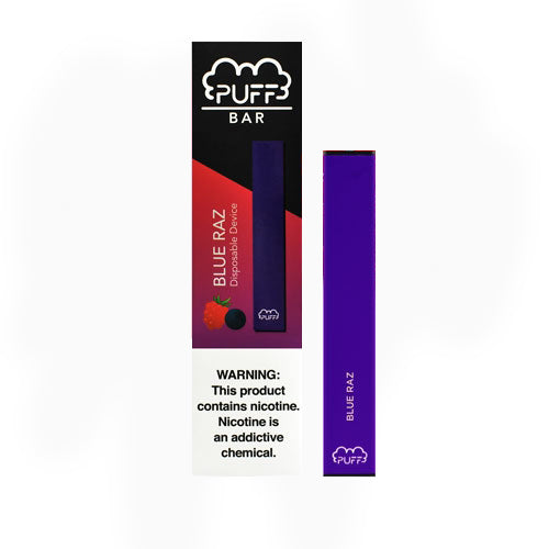 Puff Bar Blue Raz Disposable Device