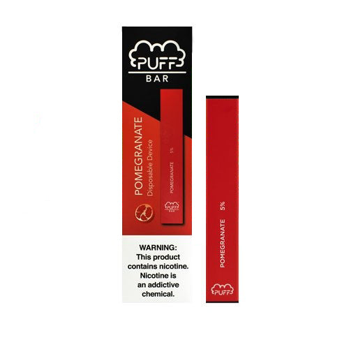 Puff Bar Pomegranate Disposable Device