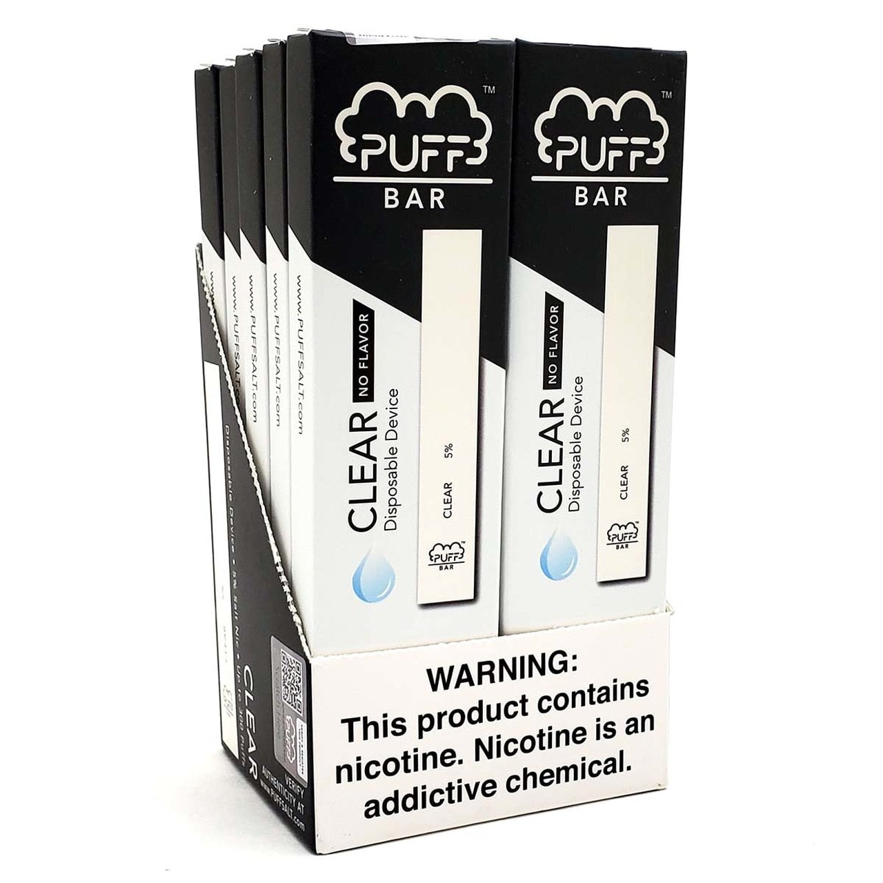 Puff Bar Clear Ice Disposable Device