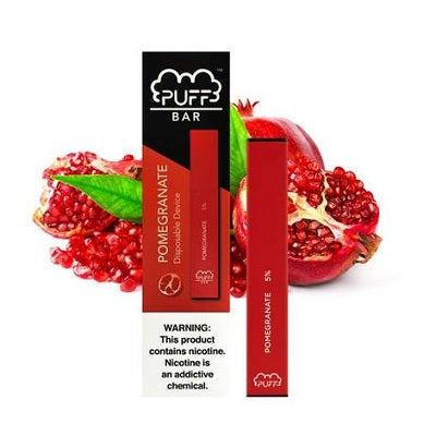 Puff Bar Pomegranate Disposable Device