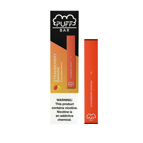 Puff Bar Strawberry Banana Disposable Device