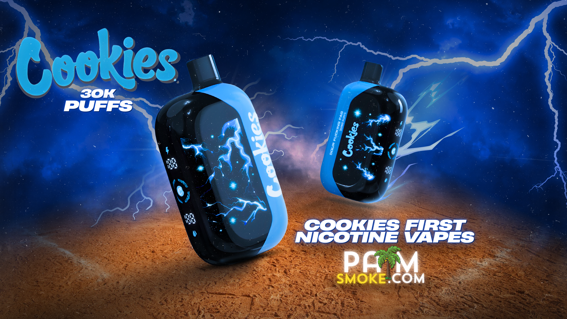Cookies 30000 Puffs Disposable Vape Long-Lasting & Flavorful! PALM TECH Cookies 30000 Puffs Disposable Vape Long-Lasting & Flavorful! PALM TECH