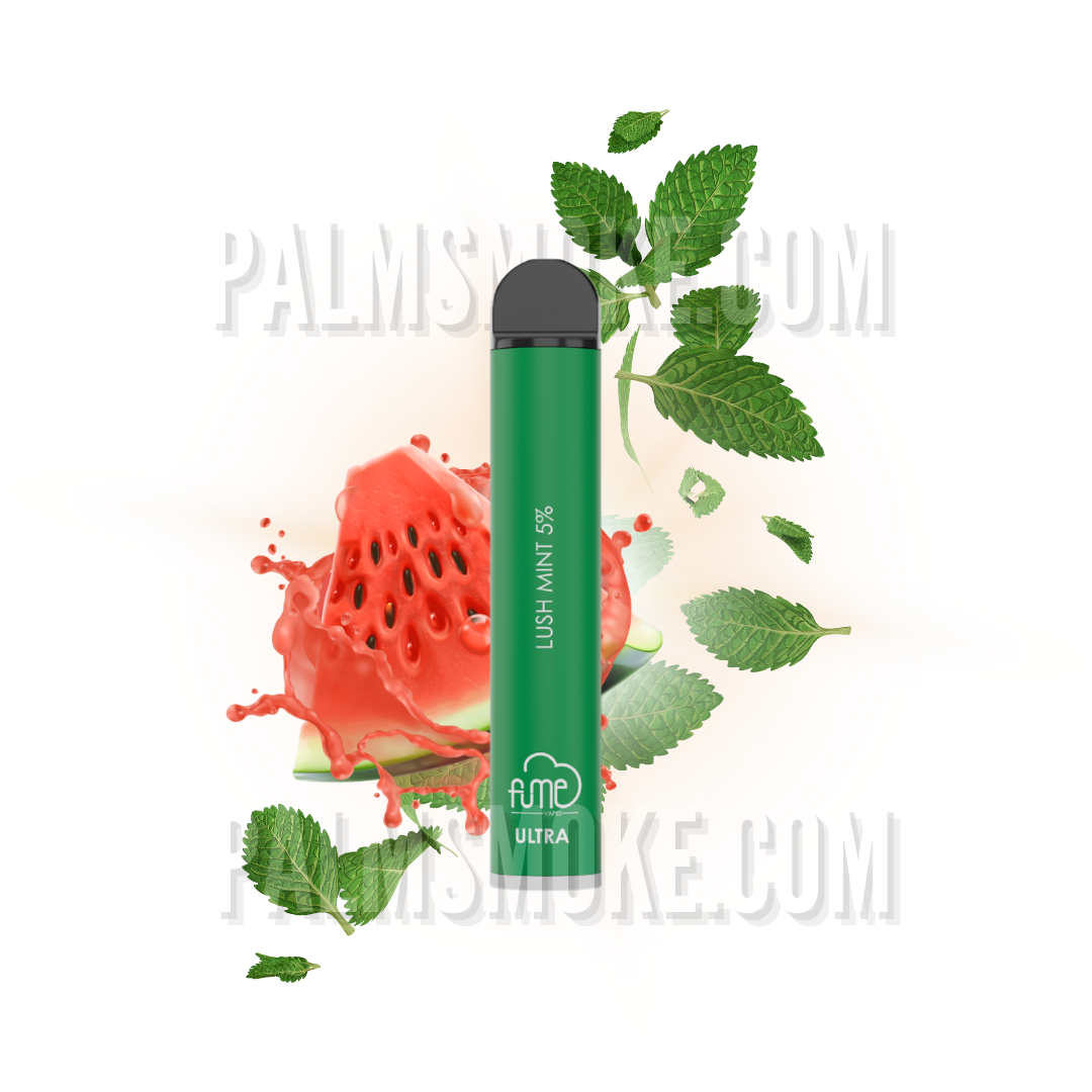 Fume EXTRA 1500 Vape LUSH MINT PALMSMOKE.COM 🌟