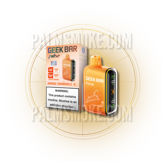 GEEK BAR PULSE 15000 PUFFS ORANGE CREAMSICLE 🚀💨