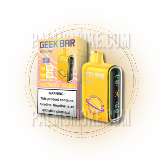 GEEK BAR PULSE 15000 PUFFS STRAWBERRY BANANA 🚀💨