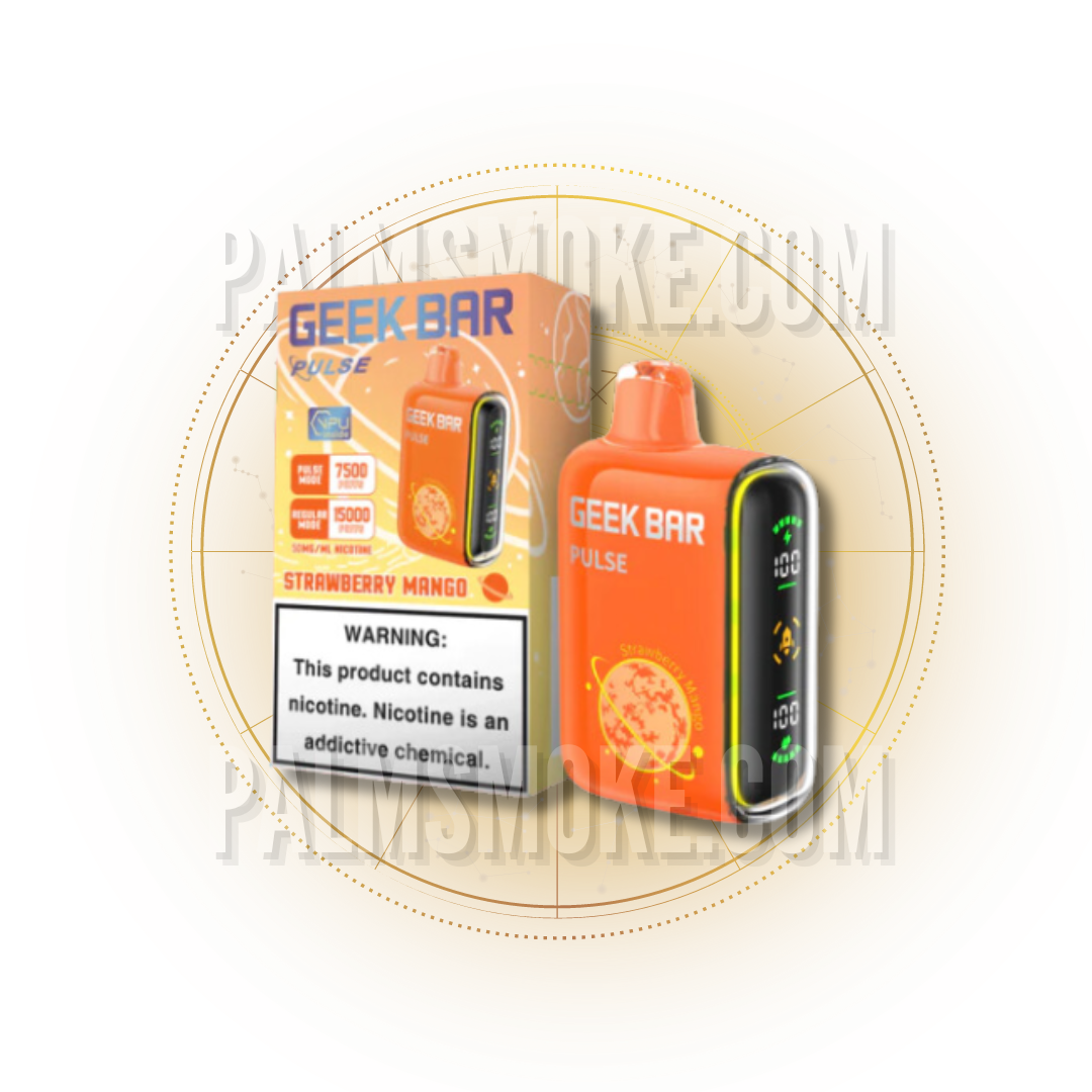 GEEK BAR PUSLE 15000 PUFFS STRAWBERRY MANGO 🚀💨 – PALM TECH