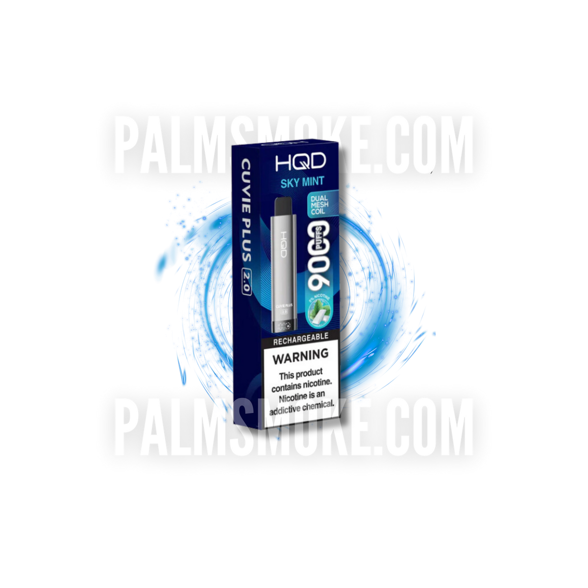 hqd sky mint vape CUVIE PLUS 2.0 DISPOSABLE 9000 PUFFS ⚡ – PALM TECH Colour:Ice Silver Disposable Vape Bundles Pack Vape Hardware Brand-IVG