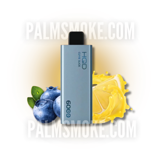 HQD CUVIE SLICK 6000 PUFFS BLUEBERRY LEMONADE🚶‍♂️✨