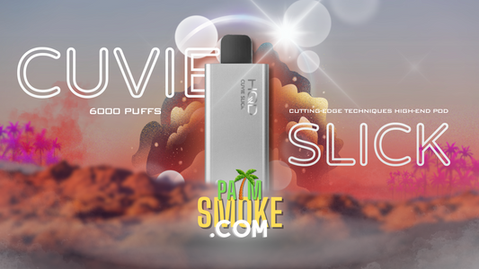 HQD CUVIE SLICK 6000 PUFFS. 🚶‍♂️✨