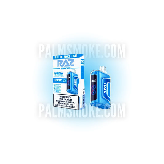 RAZ VAPE 9000 BLUE RAZ ICE