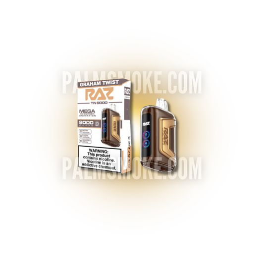 RAZ VAPE 9000 GRAHAM TWIST