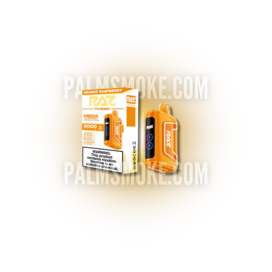 RAZ VAPE 9000 ORANGE RAPSBERRY