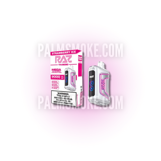 RAZ VAPE 9000 STRAWBERRY ICE
