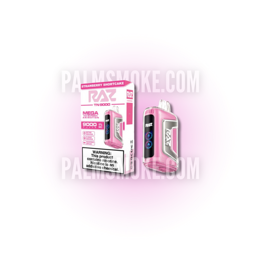RAZ VAPE 9000 STRAWBERRY SHORTCAKE
