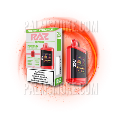 RAZ VAPE 25K PUFFS PALM TECH RAZ VAPE 25K PUFFS PALM TECH