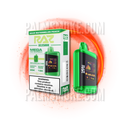 RAZ VAPE 25K PUFFS PALM TECH RAZ VAPE 25K PUFFS PALM TECH