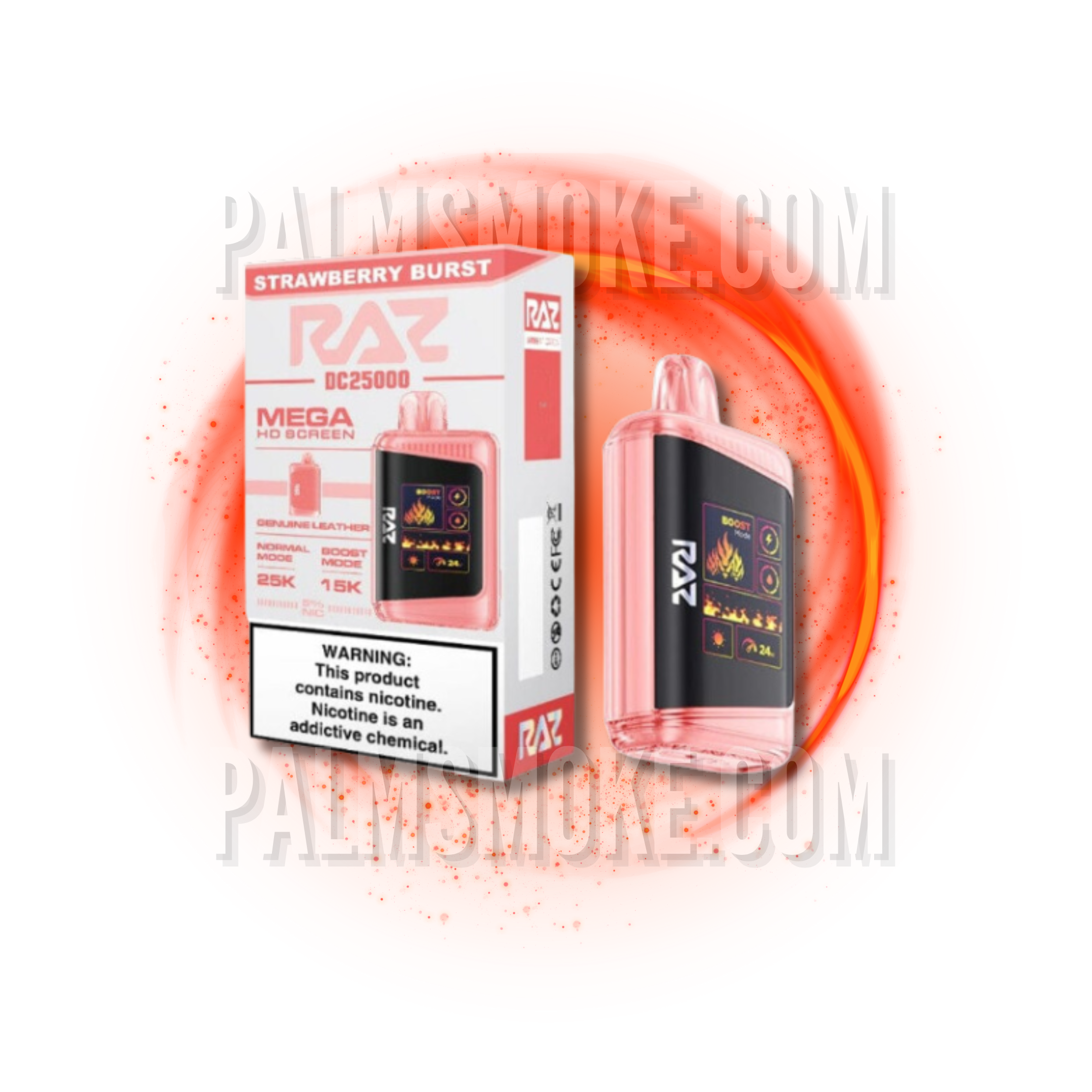 Raz Vape Strawberry Burst Strawberry Burst RAZ LTX 25000 Raz Vape Strawberry Burst Strawberry Burst RAZ LTX 25000