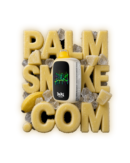 Beri Crush 50K disposable vape – Banana Taffy – 50000 puffs, Crush Mode 40W, 5% nicotine