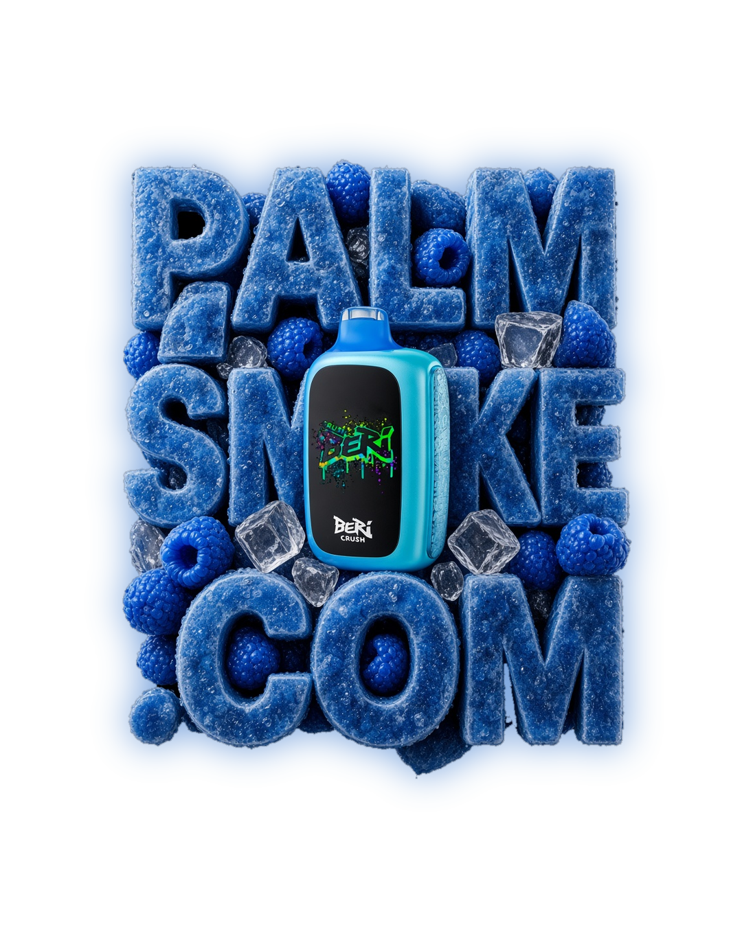 Beri Crush 50K disposable vape – Blue Razz Ice – 50000 puffs, Crush Mode 40W, 5% nicotine