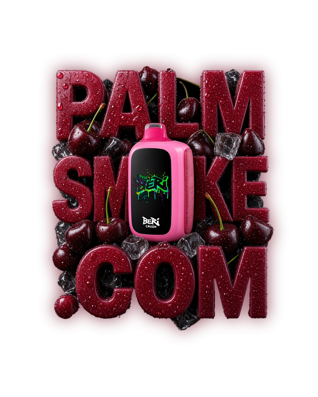 Beri Crush 50K disposable vape – Cherry B-Pop – 50000 puffs, Crush Mode 40W, 5% nicotine