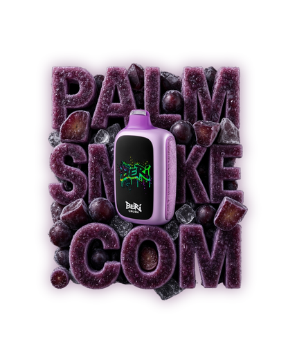Beri Crush 50K disposable vape – Grape Ice – 50000 puffs, Crush Mode 40W, 5% nicotine