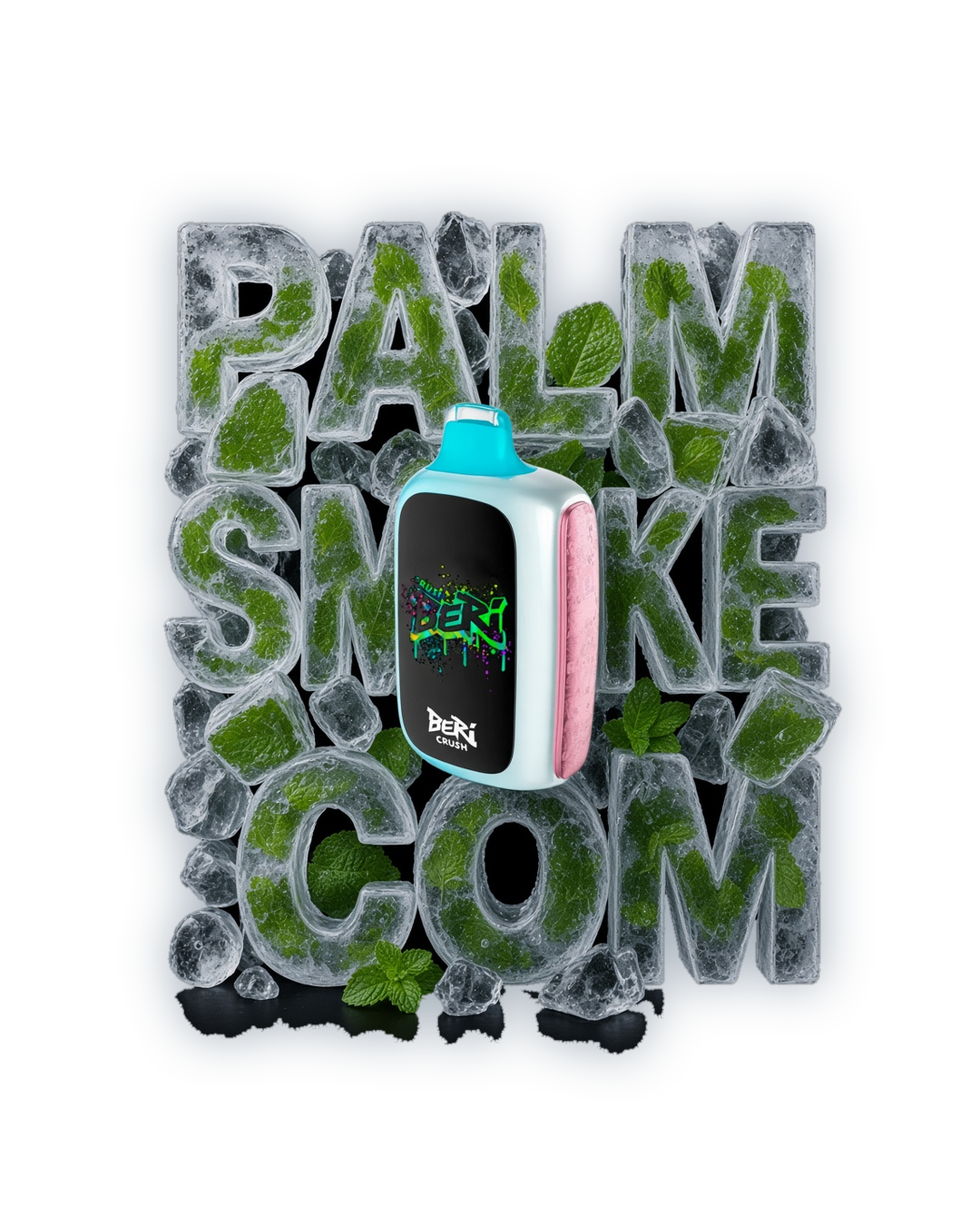 Beri Crush 50K disposable vape – Miami Mint – 50000 puffs, Crush Mode 40W, 5% nicotine